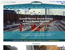 Tablet Screenshot of grammbarriers.com